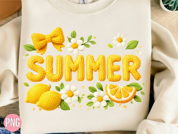Download Retro Summer Citrus Lemon T-Shirt PNG - Citrus lemon Collection