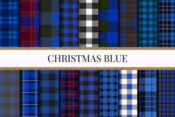 Download Christmas Buffalo Plaid Digital Paper - Plaid digital paper Collection